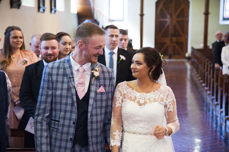 Church Of The Immaculate Conception Termonfeckin image of wedding photographs Westcourt Hotel Drogheda Louth Ireland irish photographer Deryck Tormey