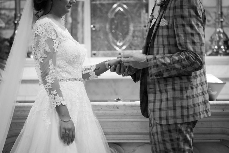Church Of The Immaculate Conception Termonfeckin image of wedding photographs Westcourt Hotel Drogheda Louth Ireland irish photographer Deryck Tormey